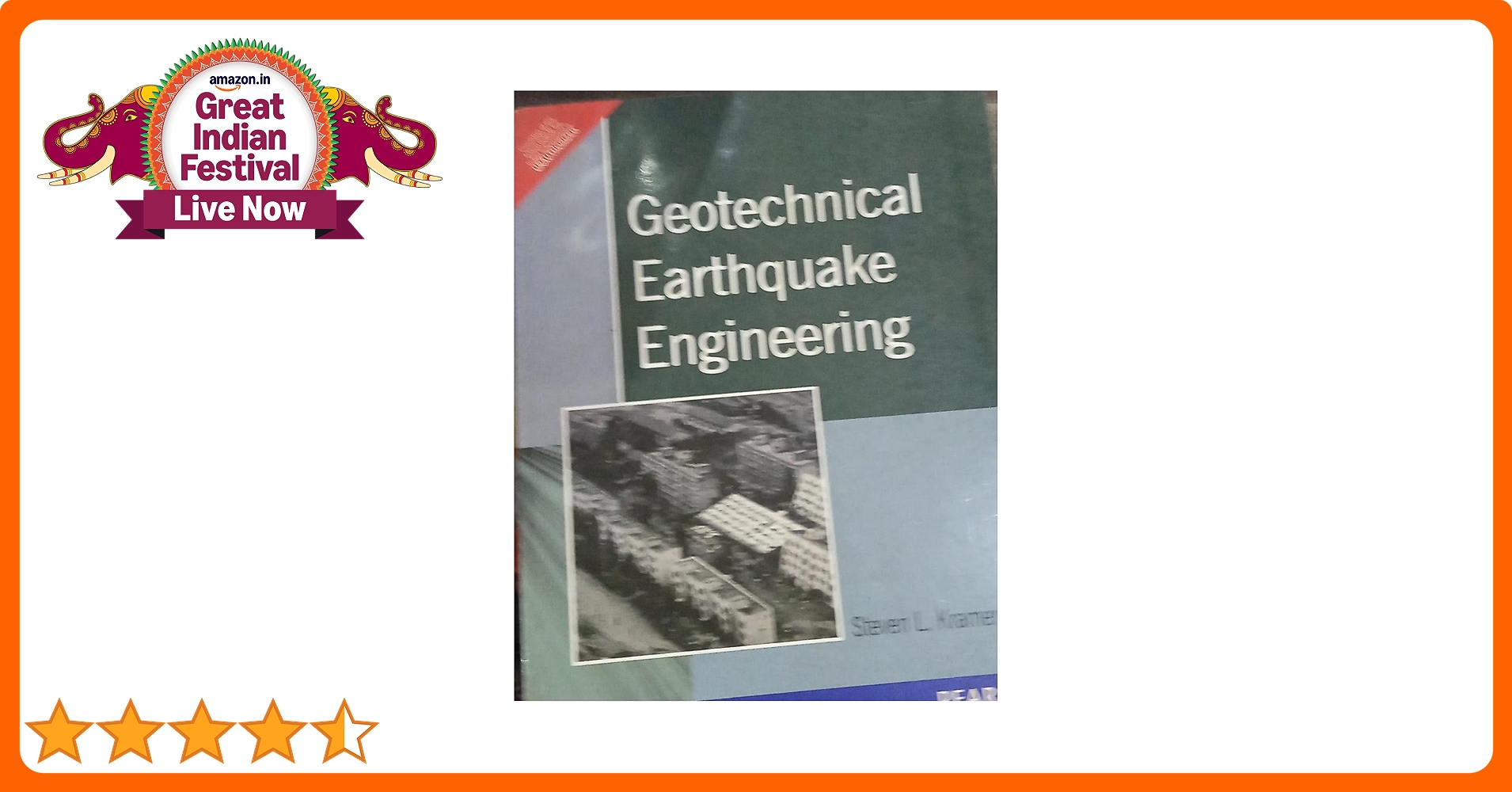 Geotechnical Earthquake Engineering, 1e : KRAMER: Amazon.in